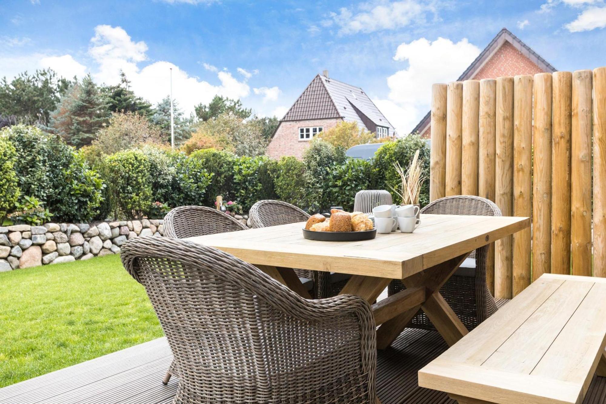 Ferienhaus Finoah - Leben, Luxus, Leichtigkeit Hinter Der Duene In Westerland Sylt Exterior photo